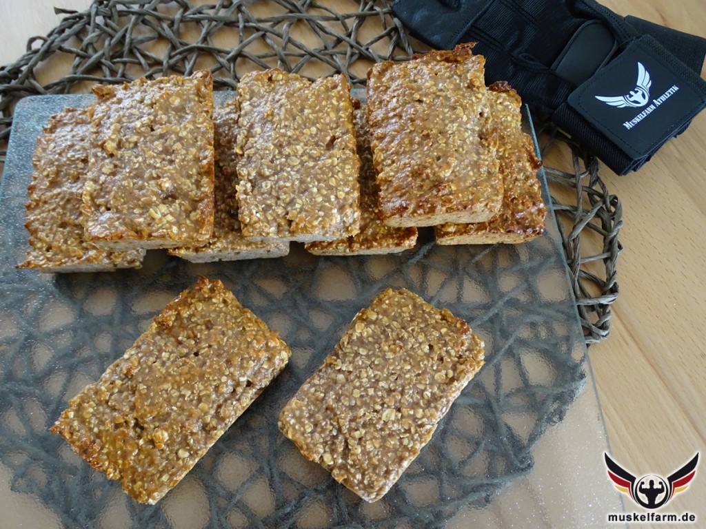 Ready-made protein flapjack